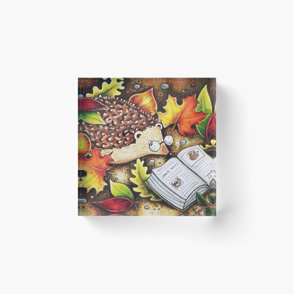 Item preview, Hedgehog Reading designed and sold by Katy Vaughan.