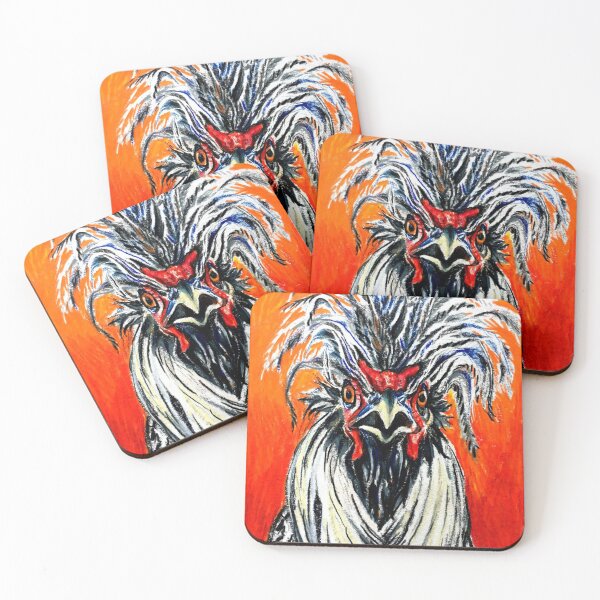 Item preview, Fiery Polish Rooster, Roody designed and sold by jenesaiscluck.