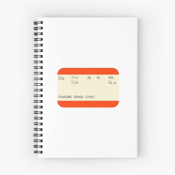 Item preview, Charing Cross Train Ticket designed and sold by sebastiandoe5.