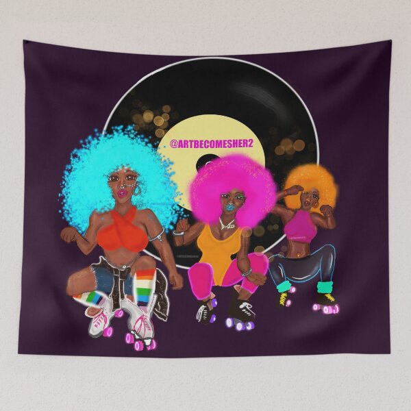 Item preview, Roller Bounce! designed and sold by ArtBecomesHer2.