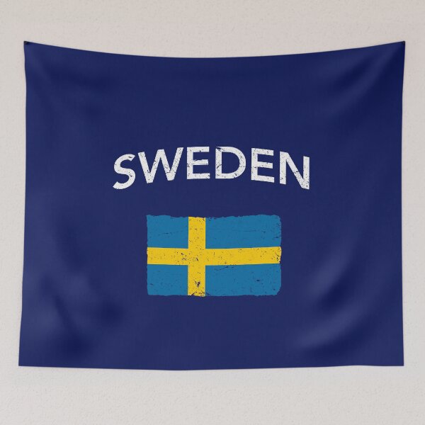 Item preview, Sweden Flag designed and sold by vladocar.