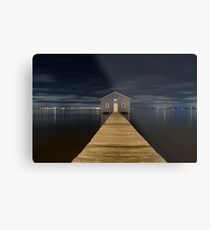 Crawley Boatshed Metal Print