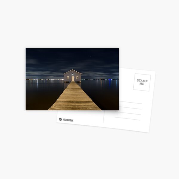 Crawley Boatshed Postcard