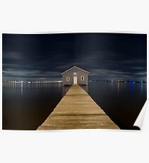Crawley Boatshed Poster