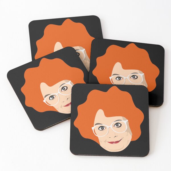 Linda La Hughes Coaster Coasters (Set of 4)