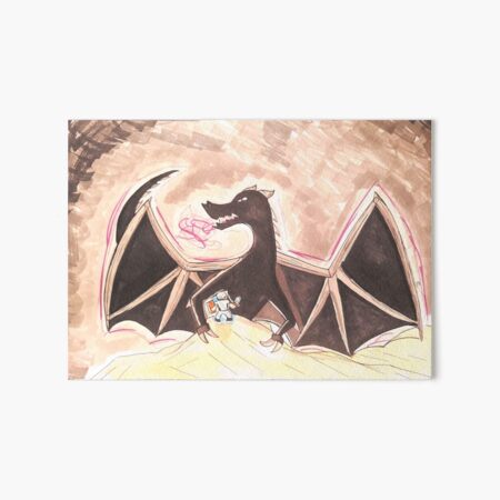 Minecraft Baby Ender Dragon Art Board Print for Sale by Wrenflight