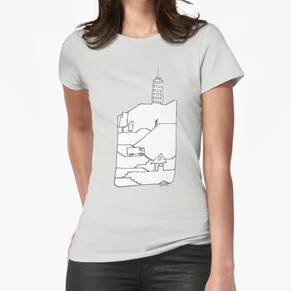 Stairway to heaven Fitted T-Shirt
