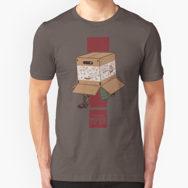 Think INSIDE the box. Slim Fit T-Shirt