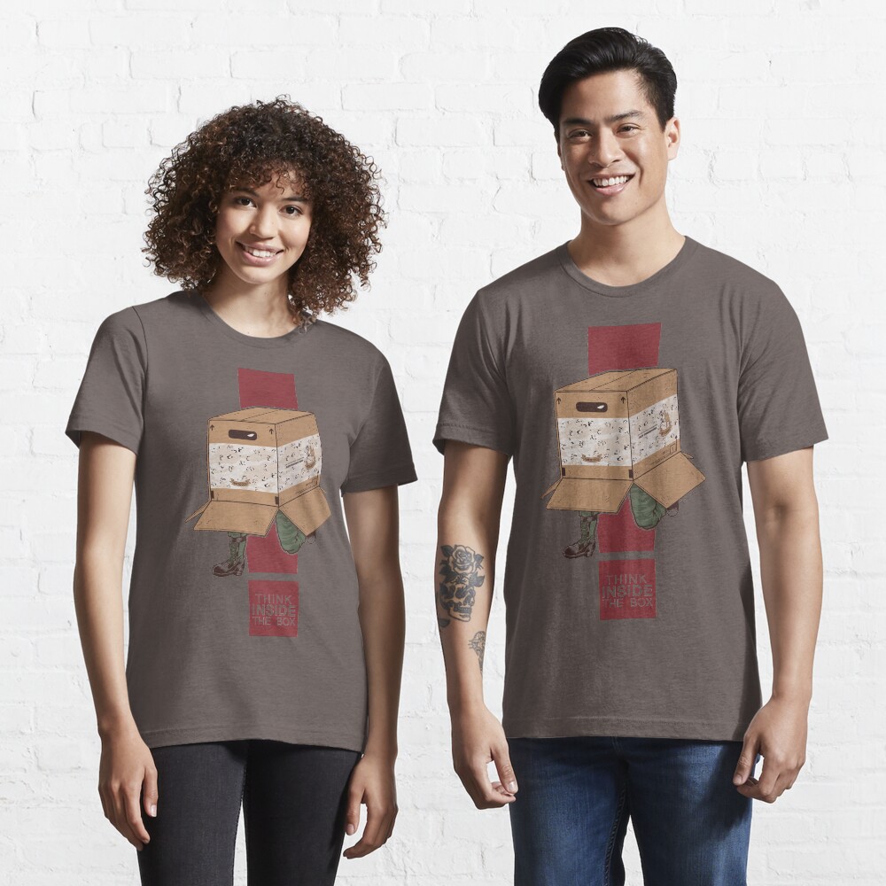 Think INSIDE the box. Essential T-Shirt