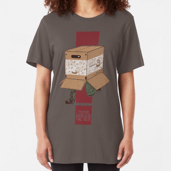 Think INSIDE the box. Slim Fit T-Shirt