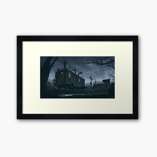 Flood Prep Framed Art Print