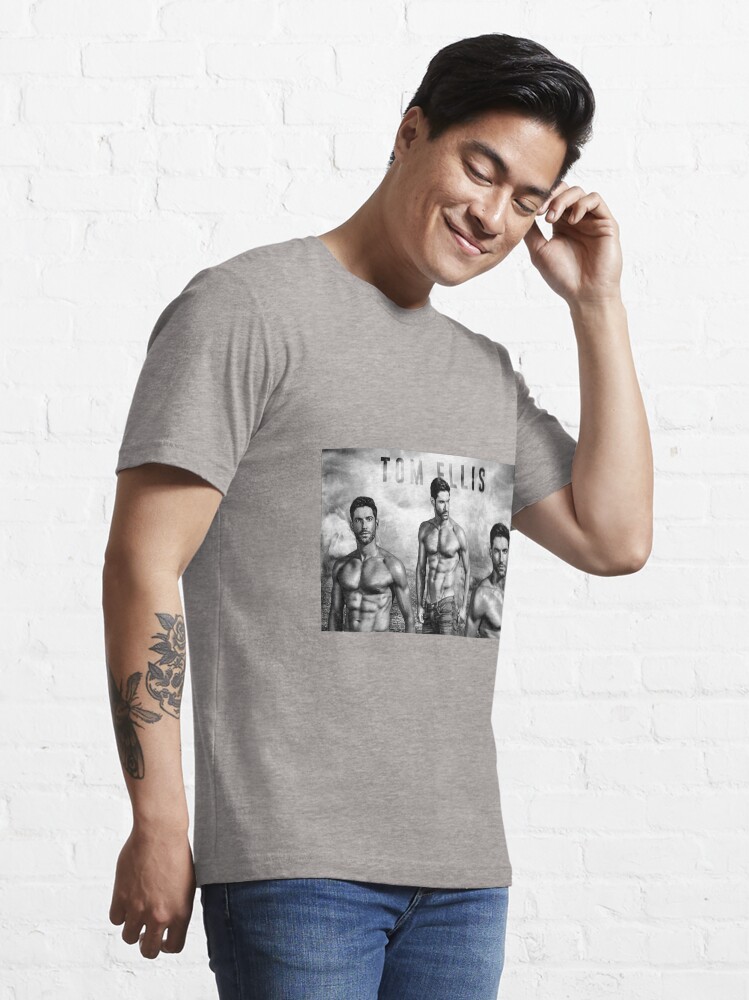 Lucifer Tom Ellis Collage Essential T Shirt for Sale by Kristin1228 Redbubble