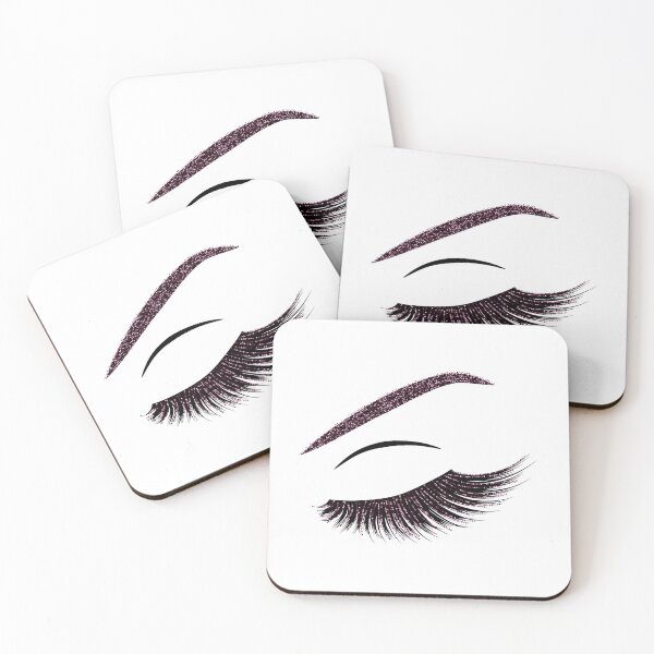 Item preview, Lash with burgundy glitter designed and sold by sashica.
