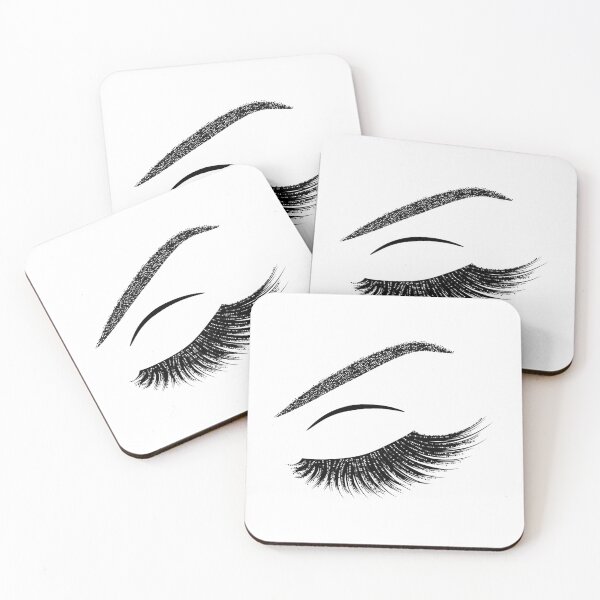 Item preview, Lash with silver glitter designed and sold by sashica.