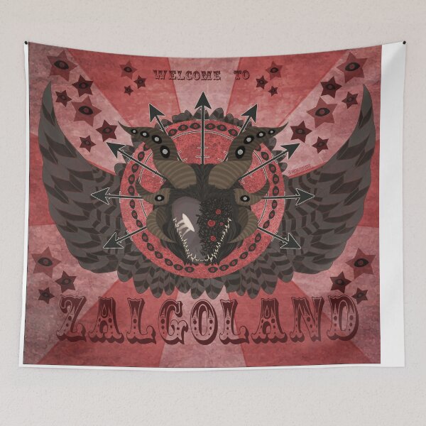 Item preview, Zalgoland Collection - Zalgo "Welcome to Paradise" designed and sold by Mcpcreations.