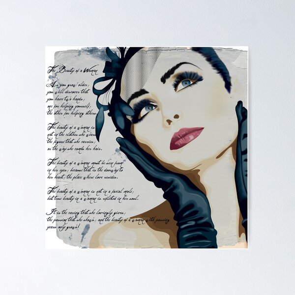 Item preview, The Beauty of a Woman - blue designed and sold by Kilioa.