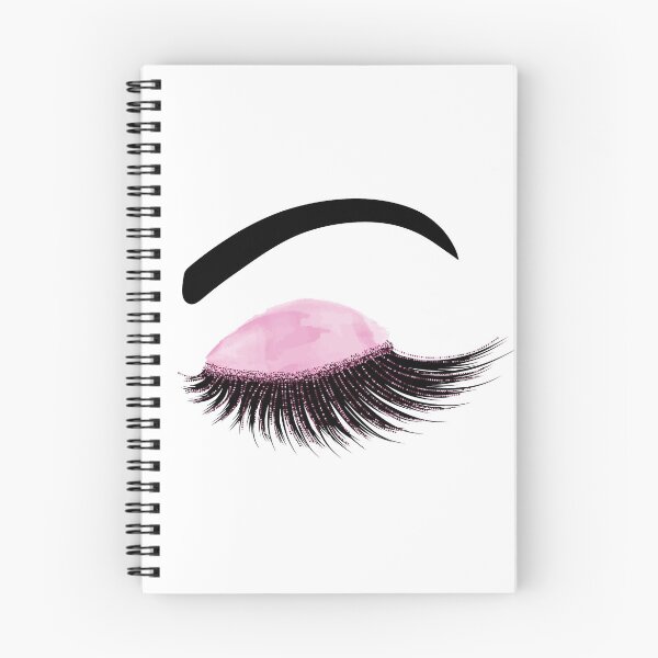 Item preview, Watercolor eyelash with purple glitter designed and sold by sashica.