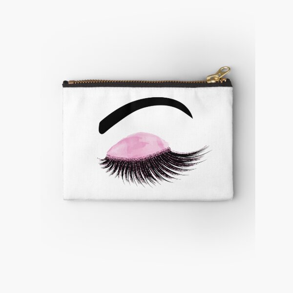 Item preview, Watercolor eyelash with purple glitter designed and sold by sashica.