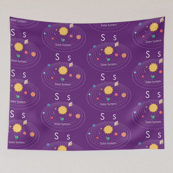 Item preview, S is for Solar System designed and sold by Angele Gougeon.