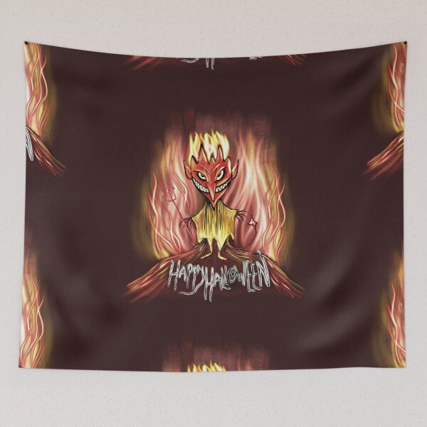 Item preview, Happy Halloween devil designed and sold by Matt Corrigan.