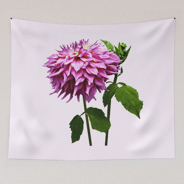 Item preview, One Pink Dahlia and Buds designed and sold by Susan Savad.
