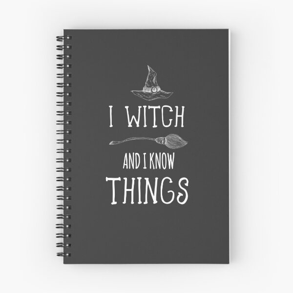 Item preview, I witch and I know things designed and sold by TheaDesign.