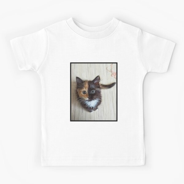Chaton Roux Tout Mignon Kids T Shirt By Switchin Shop Redbubble