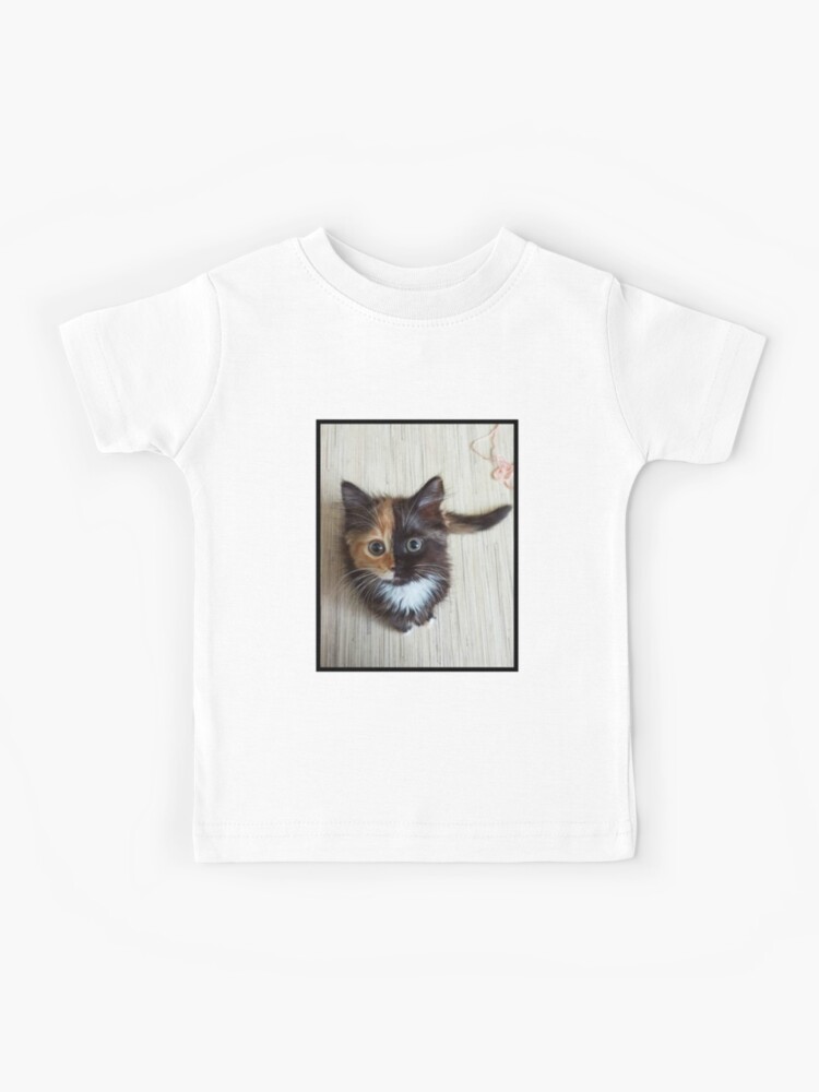 Chaton Noir Marron Kids T Shirt By Switchin Shop Redbubble