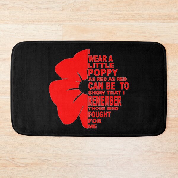 Item preview, Poppy Remembrance Poem designed and sold by CoolYule.