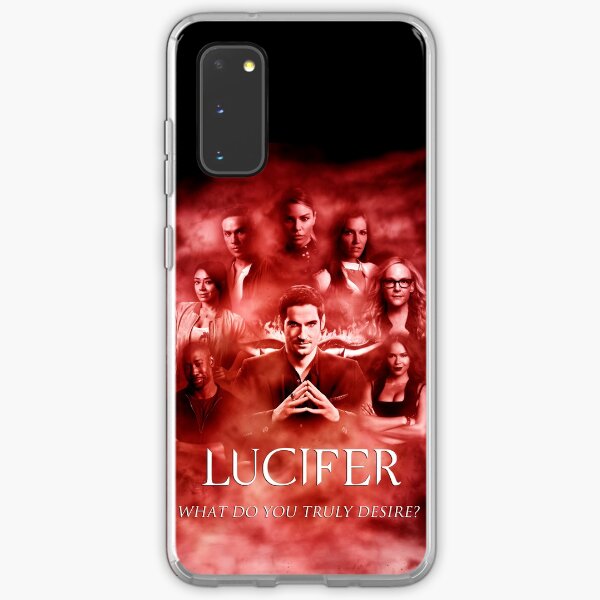 Lucifer Cast Poster Samsung Galaxy Soft Case