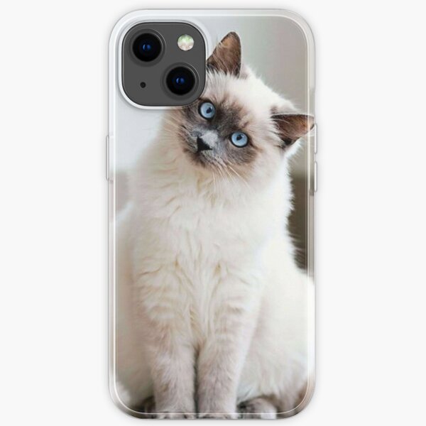 Cat Blanc Iphone Cases For Sale By Artist Redbubble