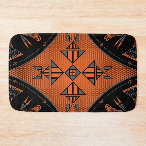 Item preview, Buffalo Gathering Orange designed and sold by MelvinWarEagle.