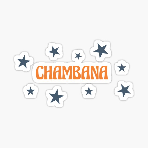 Chambana Sticker