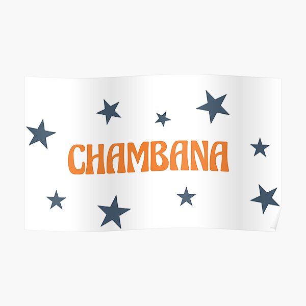 "Chambana " Poster for Sale by noracurtis3 Redbubble