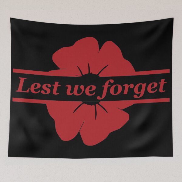 Item preview, Lest We Forget designed and sold by CoolYule.