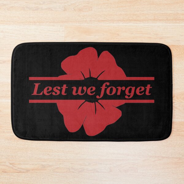 Item preview, Lest We Forget designed and sold by CoolYule.
