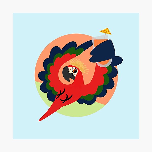 Aperçu de l'œuvre Tiki Macaw créée et vendue par WindmillCo.