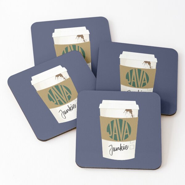 Item preview, Java Junkie On-The-Go! designed and sold by AimlessWorks.