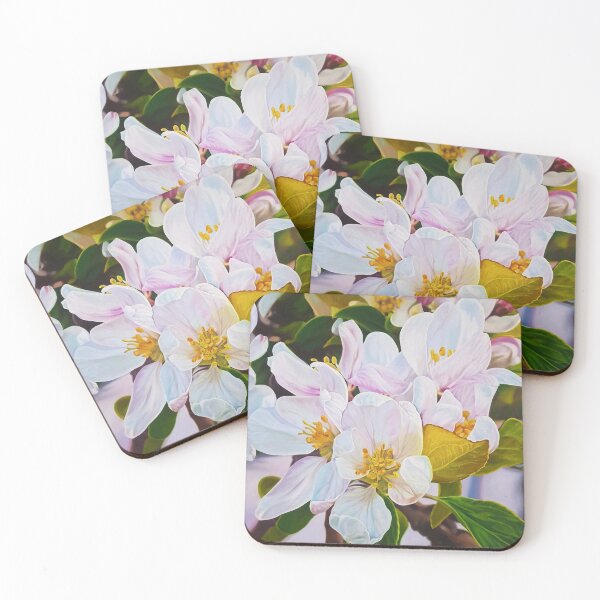 Item preview, Spring Apple Blossoms - painting designed and sold by Emily Bickell.