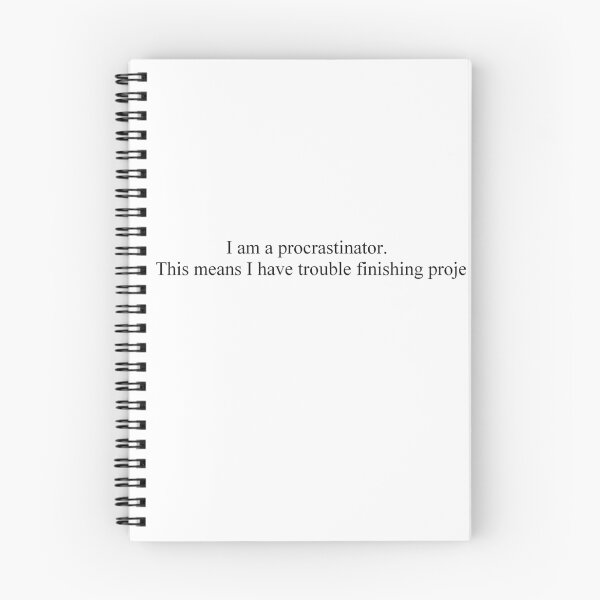 Item preview, I am a procrastinator designed and sold by WindmillCo.
