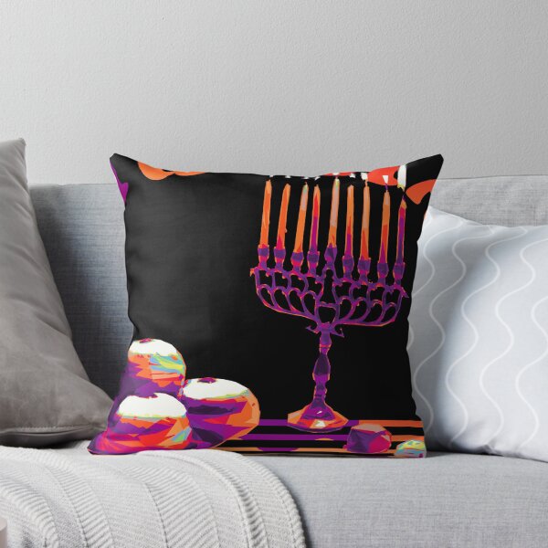 Item preview, Happy Hanukkah, Sufganiot, Sevivon, Menorah designed and sold by Pointit.