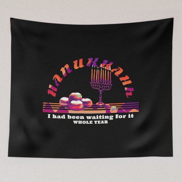 Item preview, Happy Hanukkah, Sufganiot, Sevivon, Menorah designed and sold by Pointit.