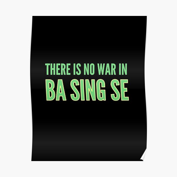 there is no war in ba sing se shirt