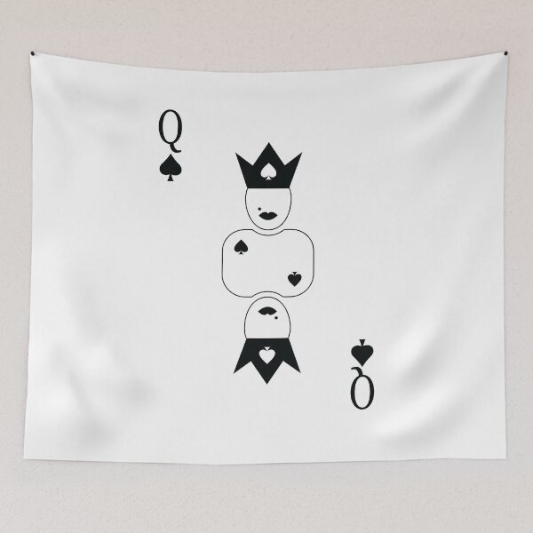 Item preview, Queen of Spades - Easy Halloween Costume - Halloween Shirt designed and sold by bkfdesigns.