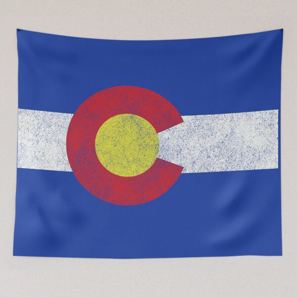 Item preview, vintage colorado flag designed and sold by inkzella.