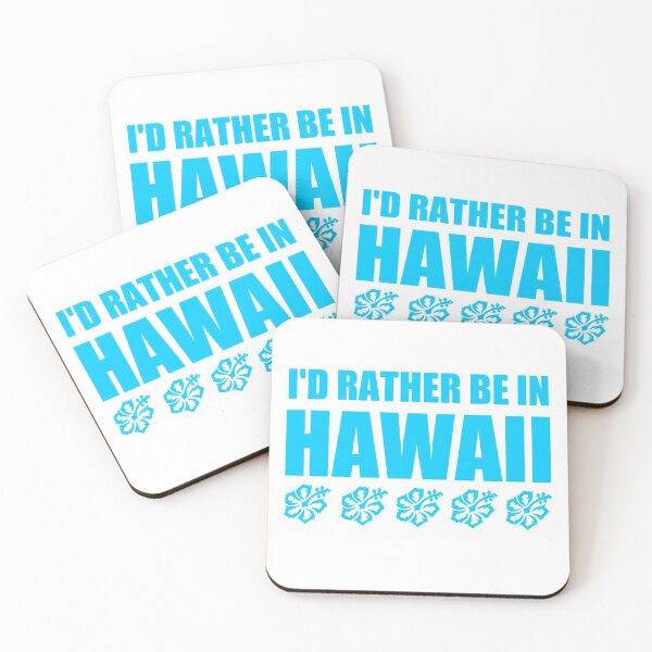 Item preview, I'd Rather Be In Hawaii designed and sold by teesfineart.