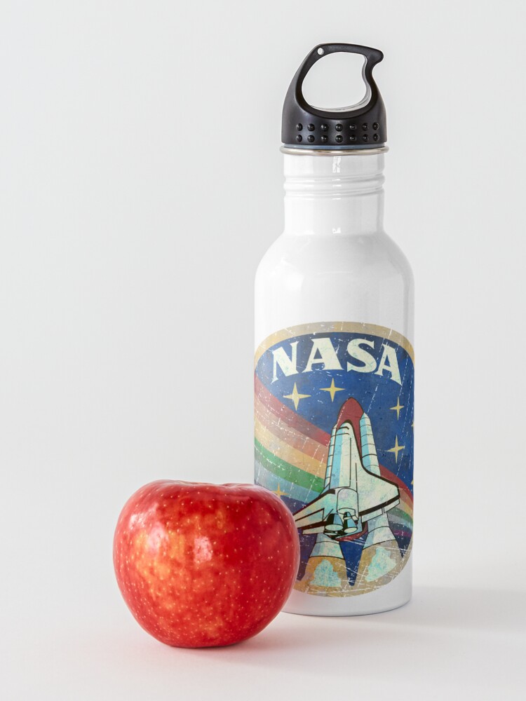 Alternate view of USA Vintage Rocket Rainbow V01 Water Bottle