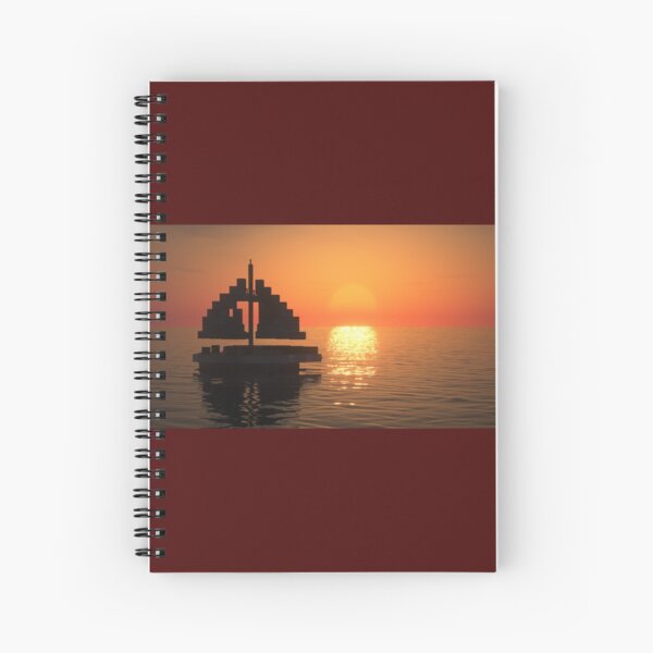 Project Zearth Sunset Spiral Notebook