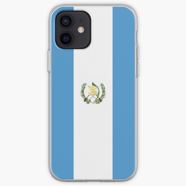 Bandera de Guatemala Funda blanda para iPhone