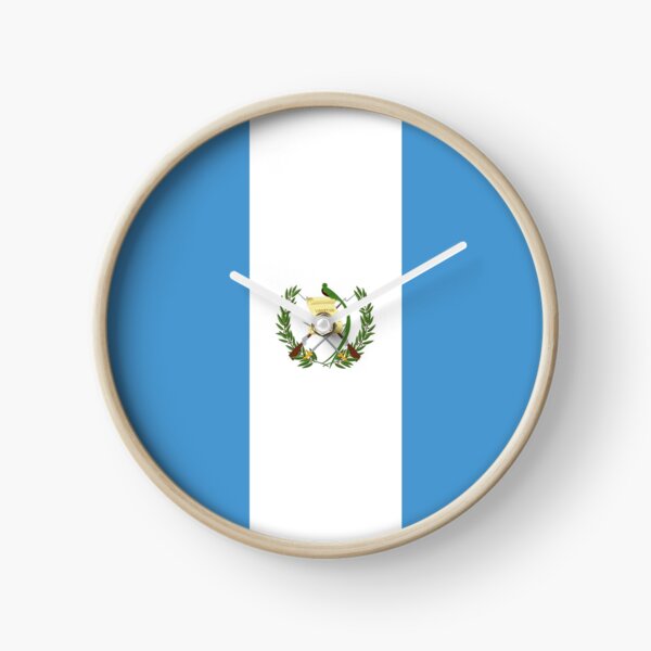 Bandera de Guatemala Reloj